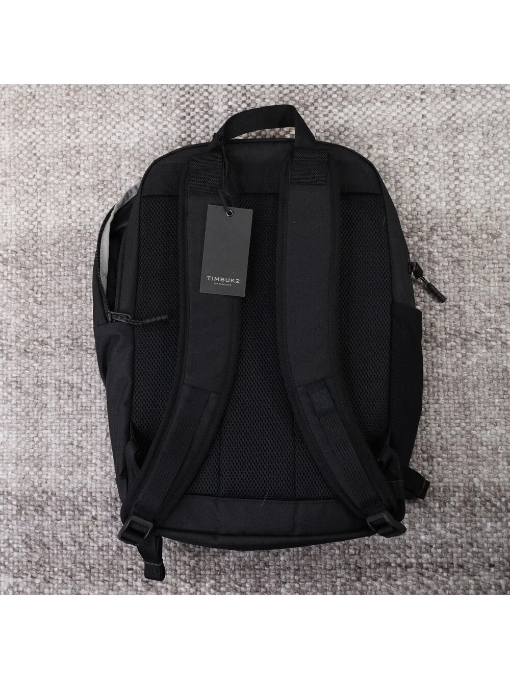 Timbuk2 Parkside Eco Black Backpack Custom Mardel Embroidered Logo 3840-3-1068